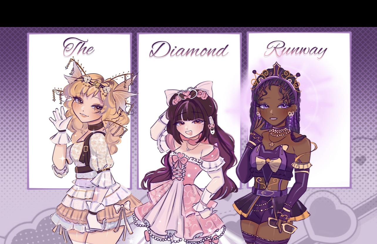 Discovery splash banner for The Diam✧nd Runway Discord server