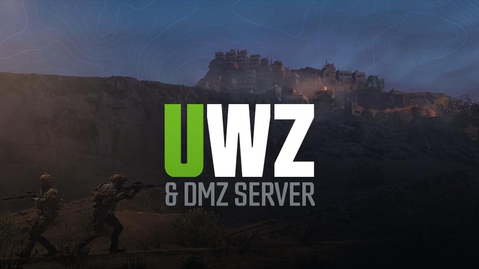 Discovery splash banner for Unofficial Warzone & DMZ Discord server