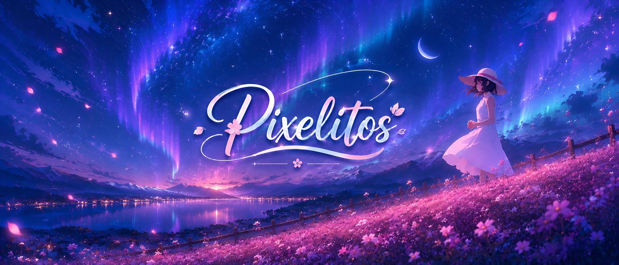 Discovery splash banner for 🌸Pixelitos | Comunidad ☁ Discord server