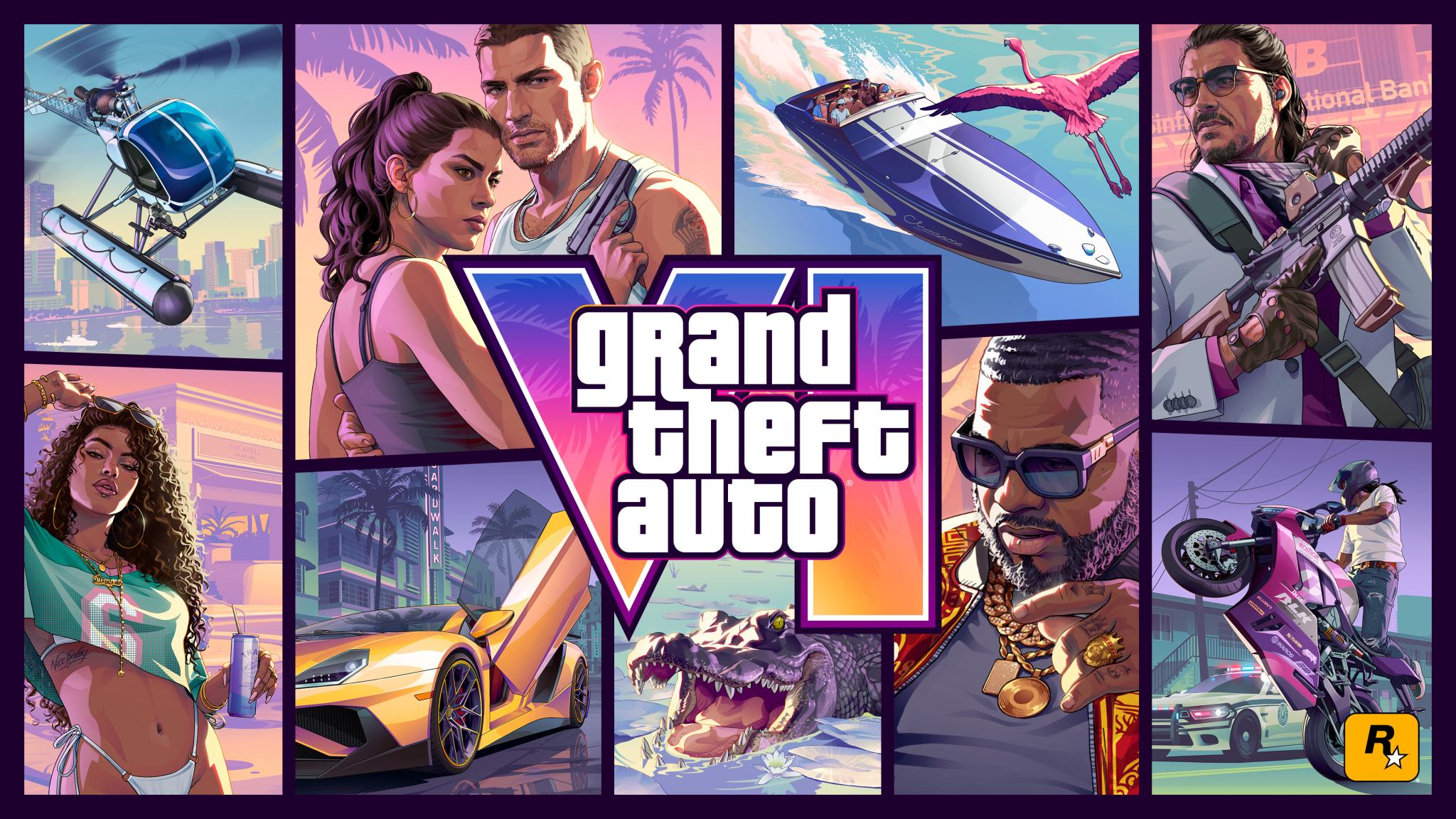 Discovery splash banner for GTA 6 - BRASIL / GRAND THEFT AUTO VI Discord server