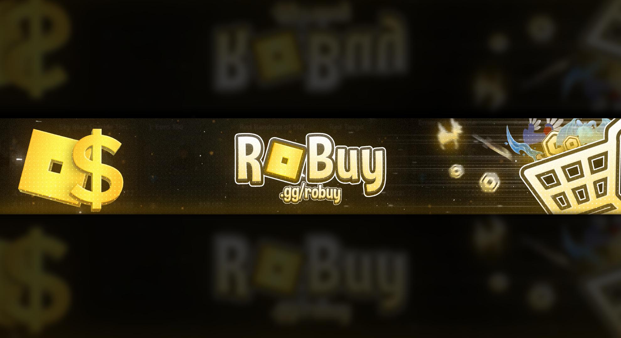 Discovery splash banner for RoBuy | Marketplace + Giveaways Discord server