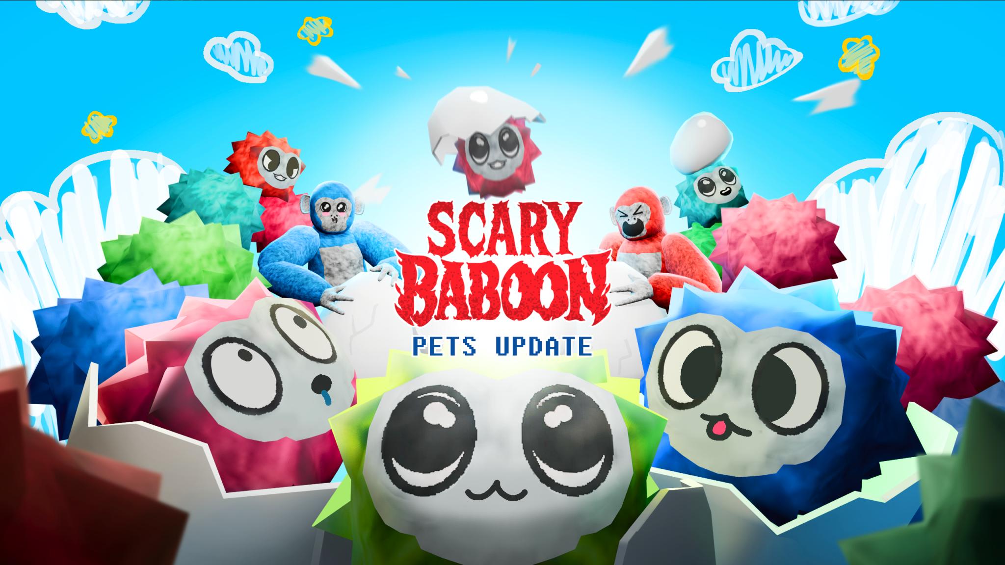 Discovery splash banner for Scary Baboon Discord server