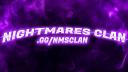 Discovery splash banner for [NMs] | Nightmares Clan Discord server