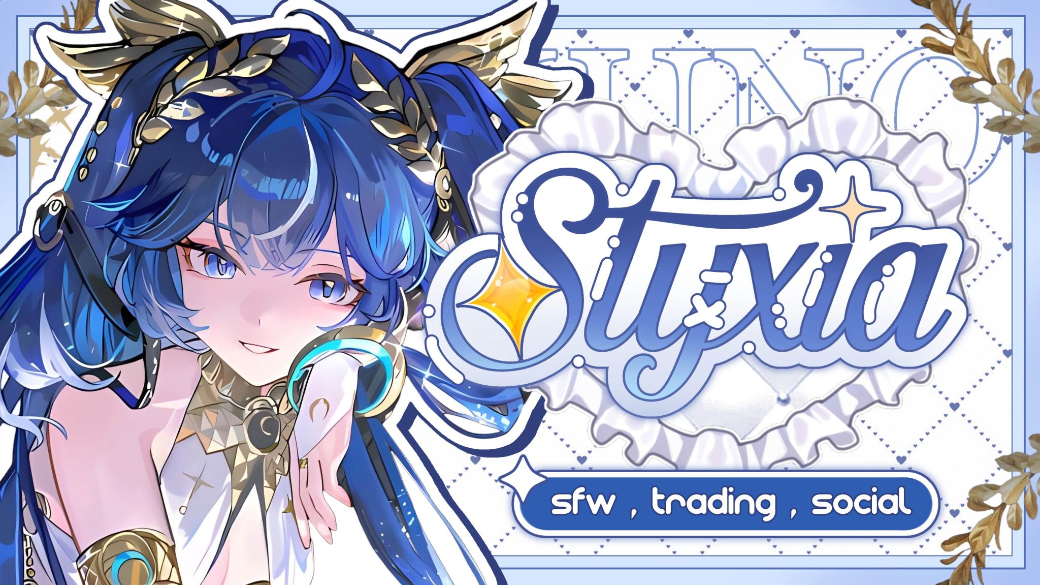 Discovery splash banner for 𖨂/styxia ⸝⸝ 🪻 Discord server