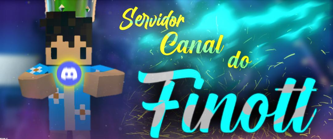 Discovery splash banner for Canal do Finott - #12K Discord server