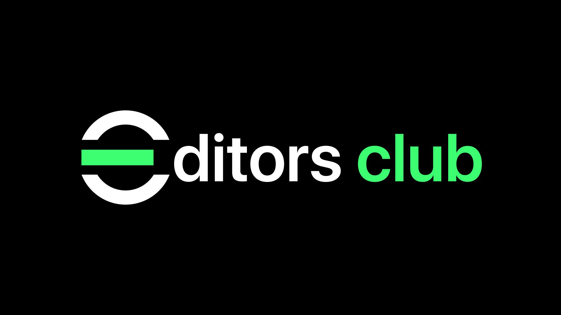 Discovery splash banner for Editor's Club Discord server