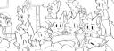 Discovery splash banner for Comfy Space! [🌈] Discord server
