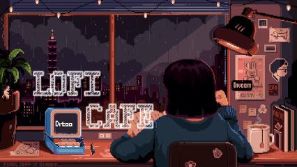 Discovery splash banner for ⋆。゚☁。⋆洛菲咖啡廳 | LOFI CAFE。 ゚☾ ゚。⋆ Discord server