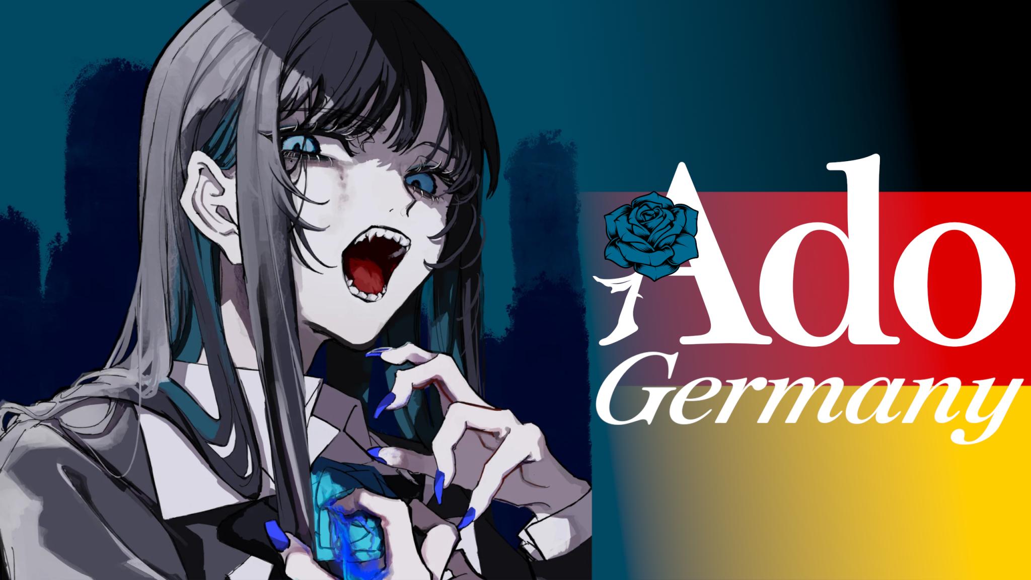 Discovery splash banner for Ado Germany 🇯🇵 🇩🇪 Discord server