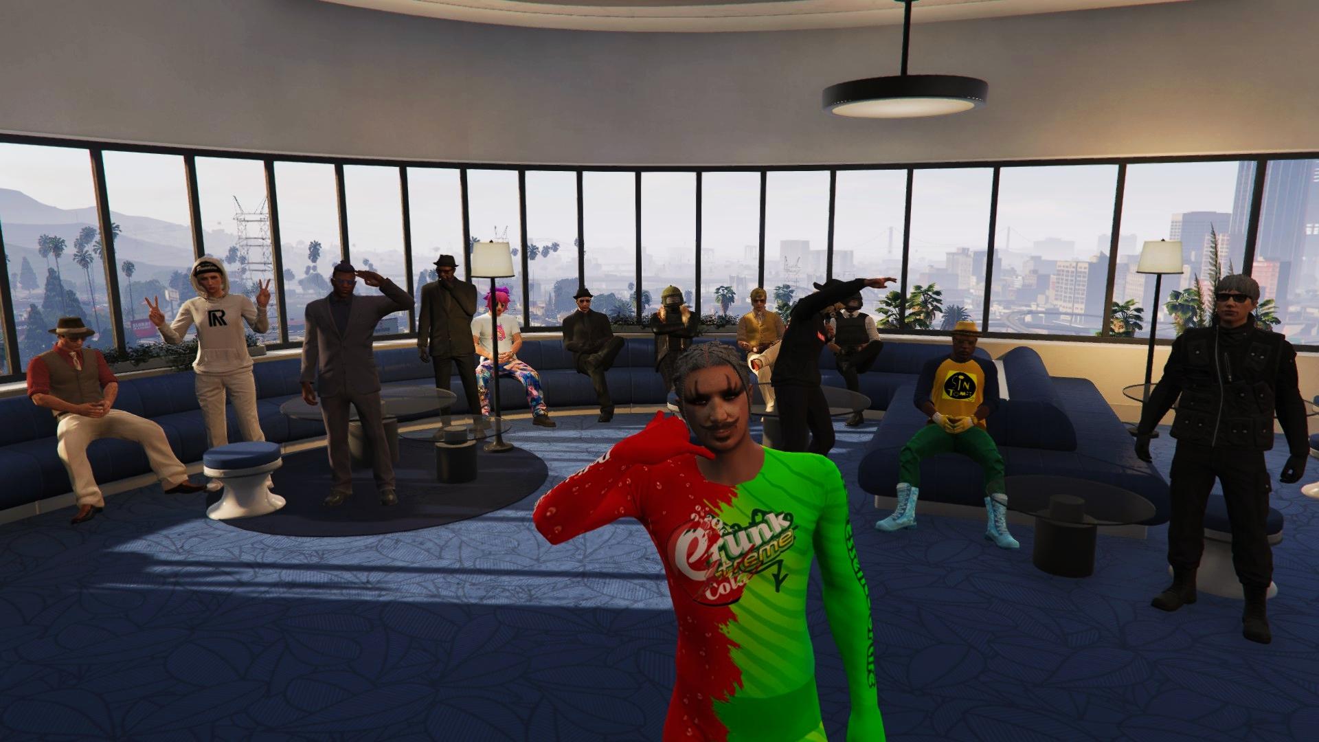 Discovery splash banner for GTA Online JP Central Discord server