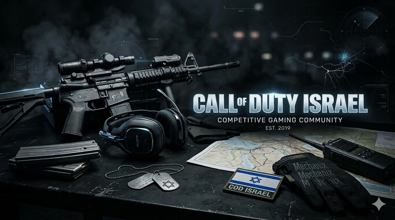 Discovery splash banner for Call of Duty Israel | Official Discord server