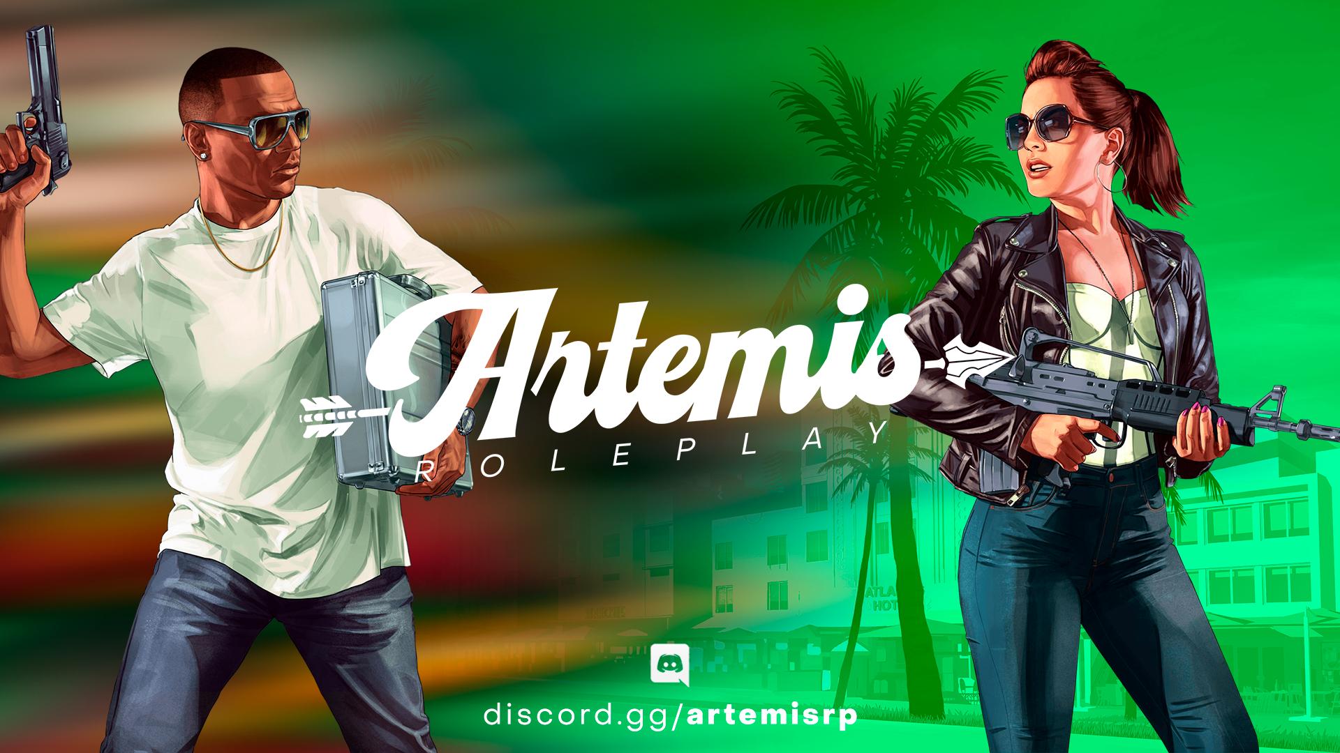 Discovery splash banner for ๐น ARTEMIS ROLEPLAY - IN VENDITA ๐น Discord server