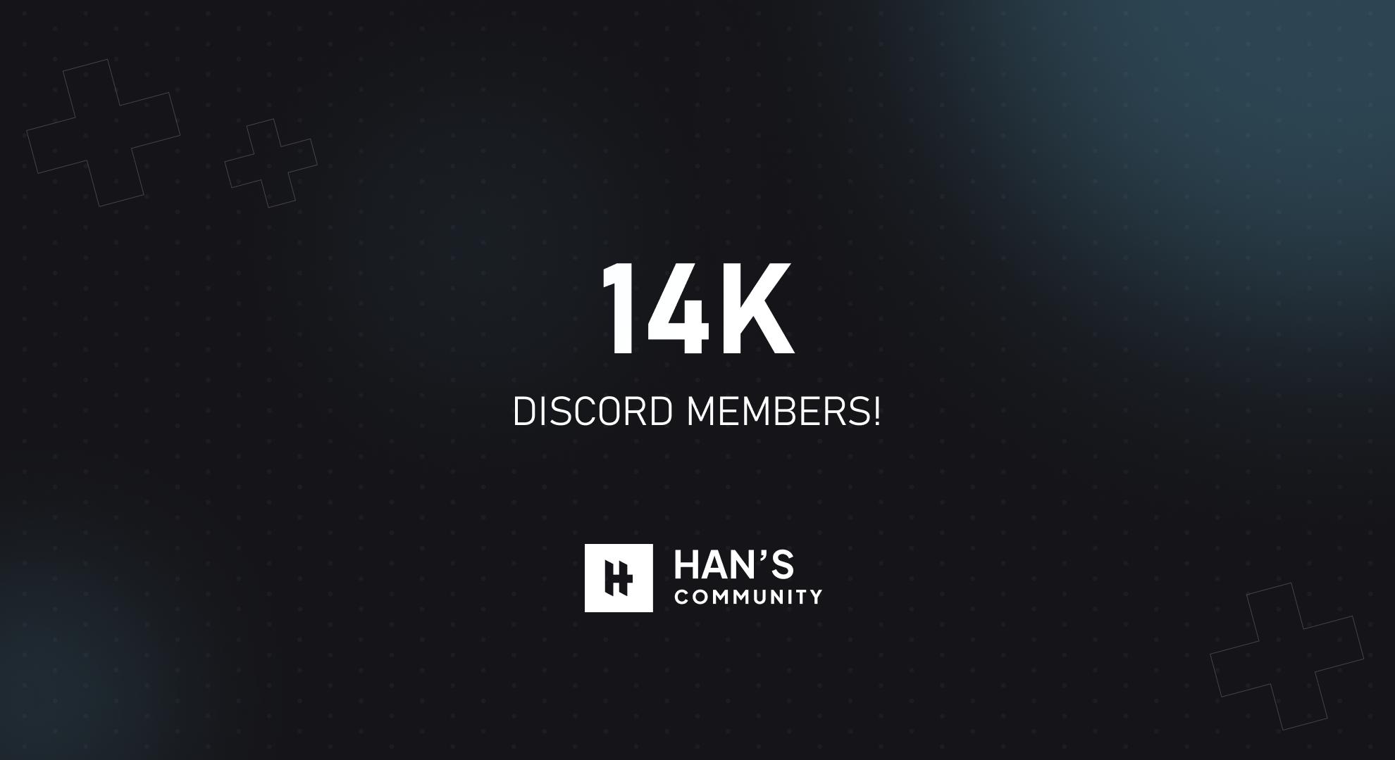 Discovery splash banner for Hans Community | HorizonUI ✨ Discord server