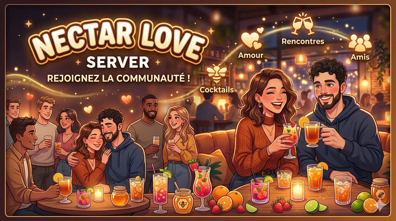 Discovery splash banner for Nectar-love❤ Discord server