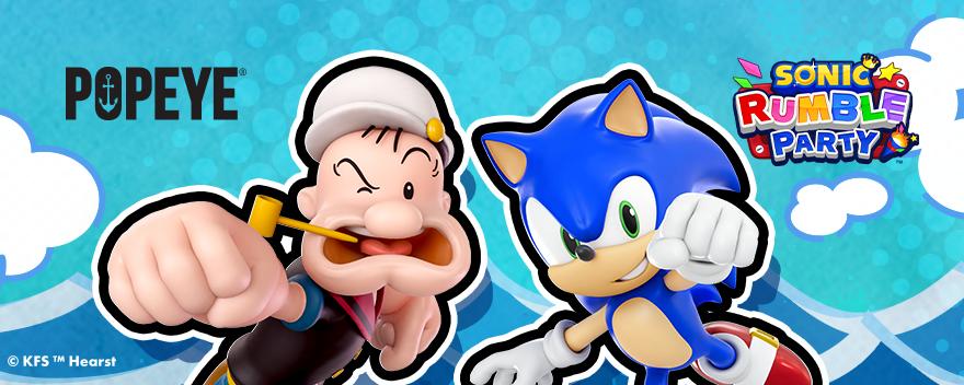 Discovery splash banner for Sonic Rumble Party Discord server