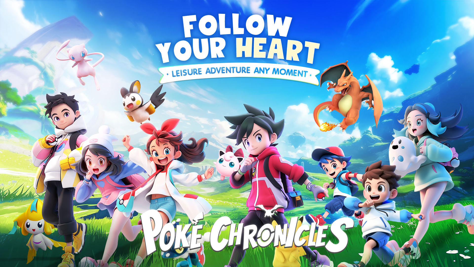 Discovery splash banner for Poké Chronicles Discord server