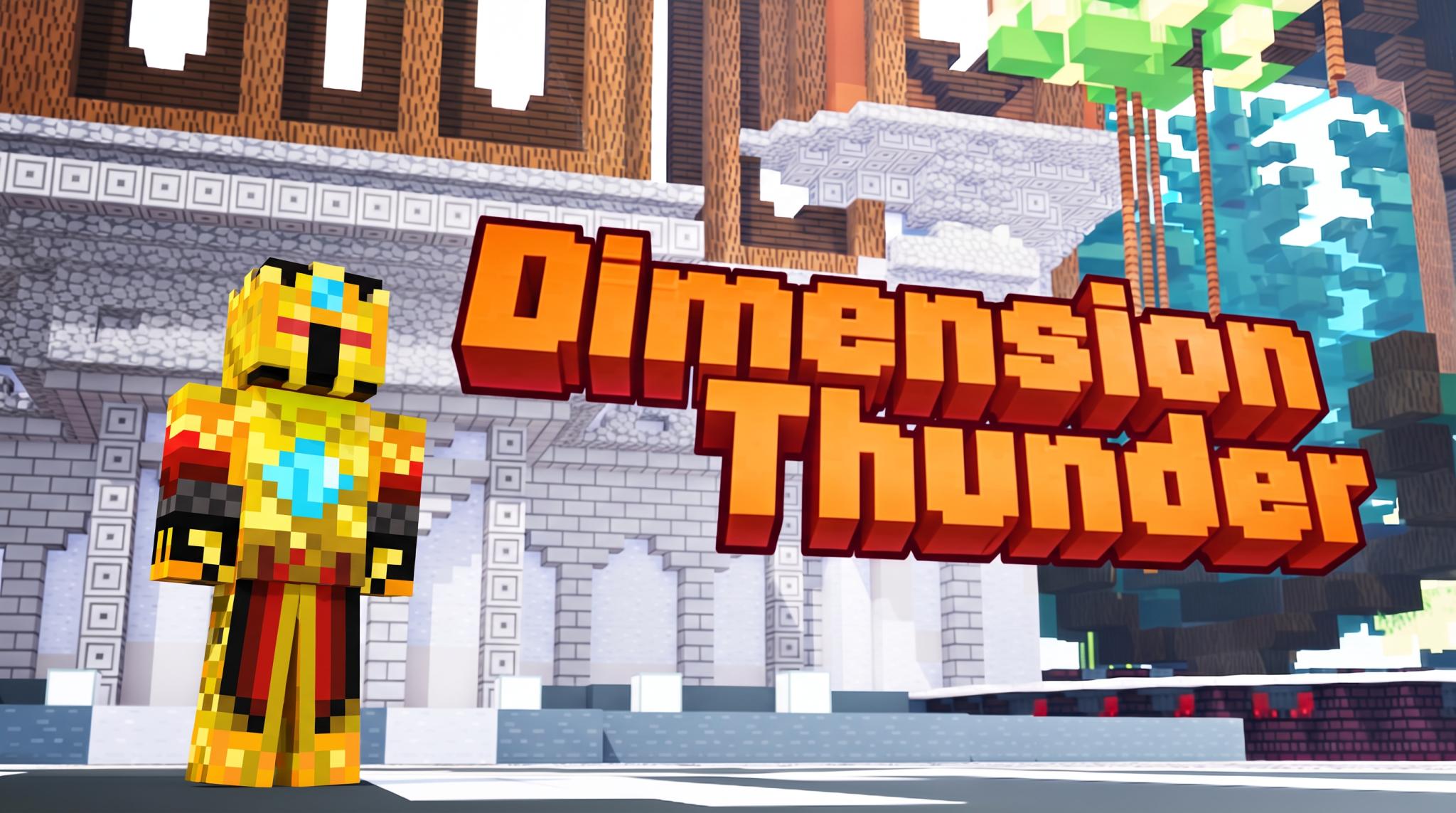 Discovery splash banner for Dimension Thunder Discord server