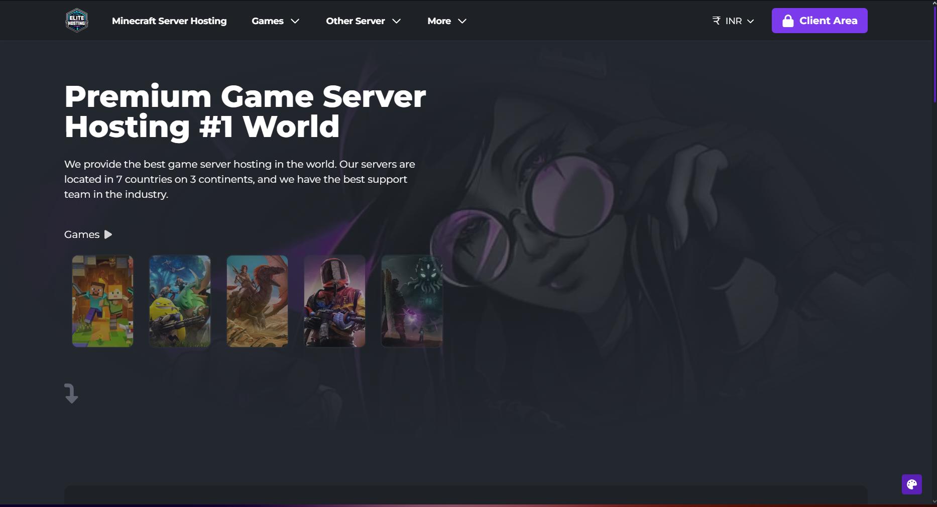 Discovery splash banner for Elite Hosting - Best Hosting Provider Discord server