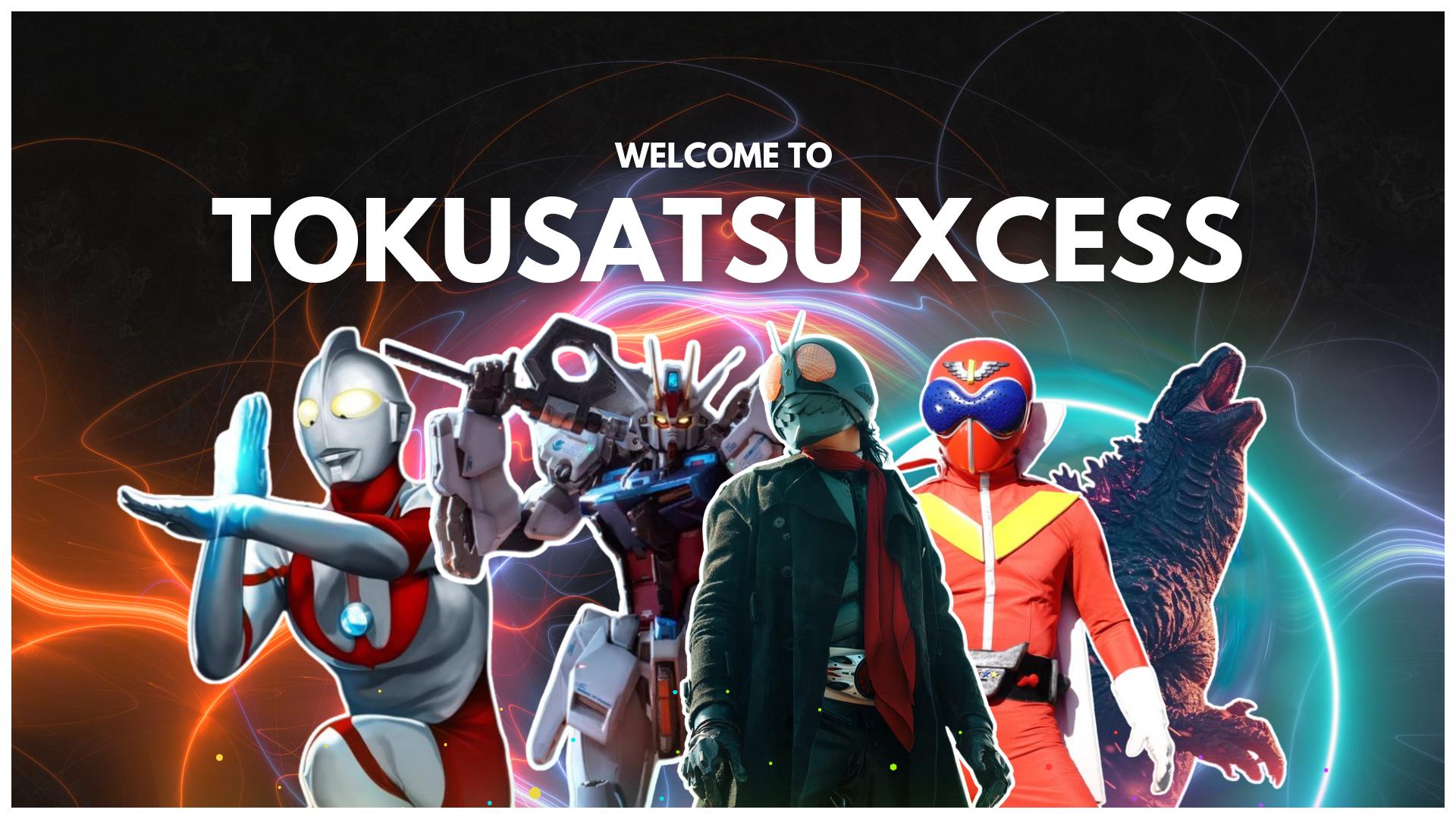 Discovery splash banner for Tokusatsu Xcess Discord server