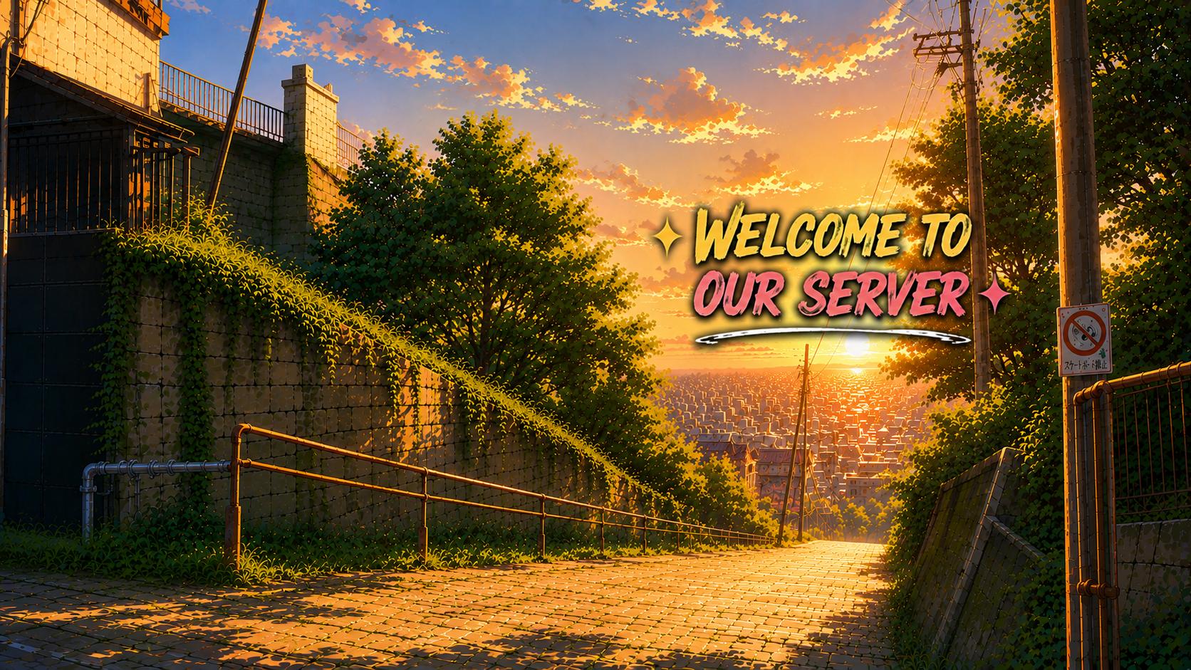Discovery splash banner for Hangout Paradiseโข Discord server