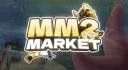 Discovery splash banner for MM2 Market | Crosstrading & Middleman Discord server