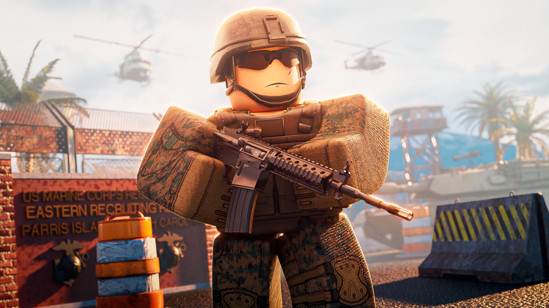 Discovery splash banner for |-|USMC|-| United States Marine Corps Community Discord server