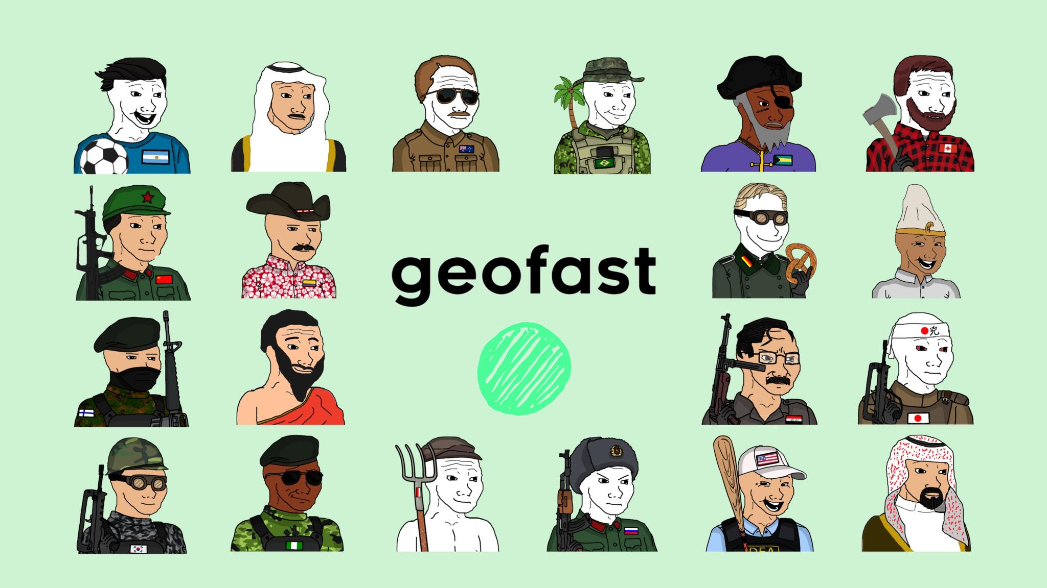 Discovery splash banner for Geofast Discord server
