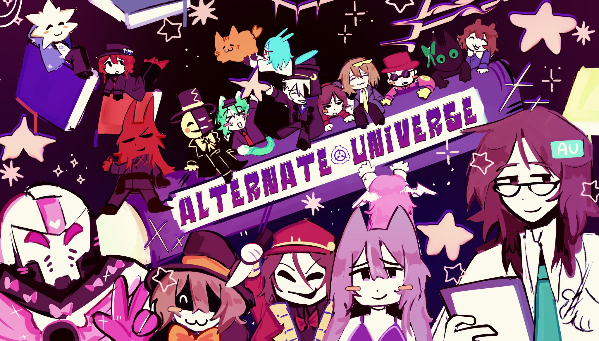Discovery splash banner for Alternate Universe Discord server