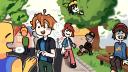 Discovery splash banner for CHINGU LIFE: MAKE YOUR SEKAI Discord server