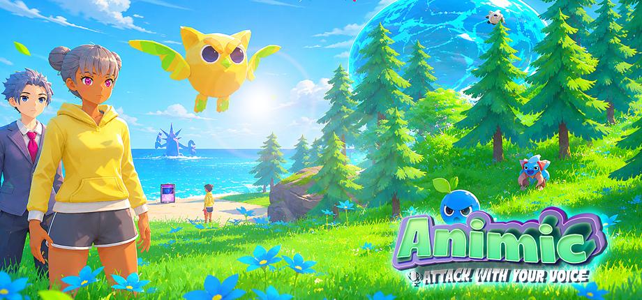 Discovery splash banner for Animic : Attack with your voice Discord server