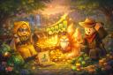 Discovery splash banner for Grow A Garden | Stock Notifier Discord server