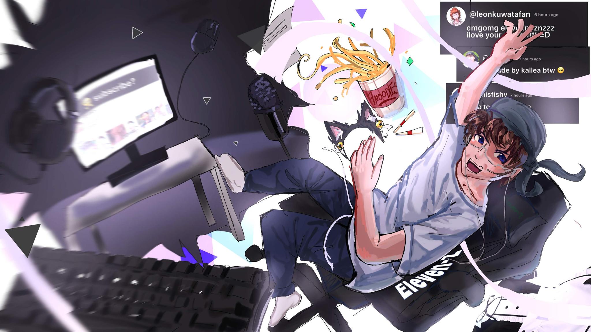 Discovery splash banner for 7-ELEVENZ Discord server
