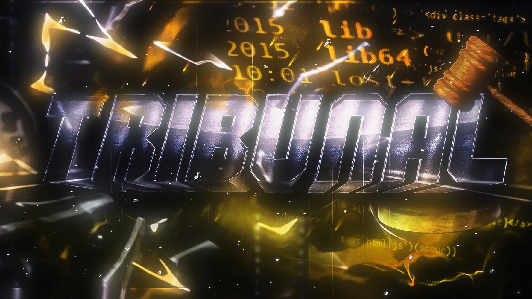 Discovery splash banner for /tribunal-x Discord server