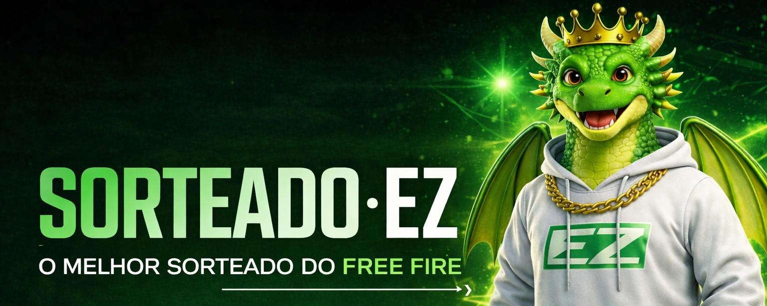 Discovery splash banner for EZ SORTEADOS Discord server