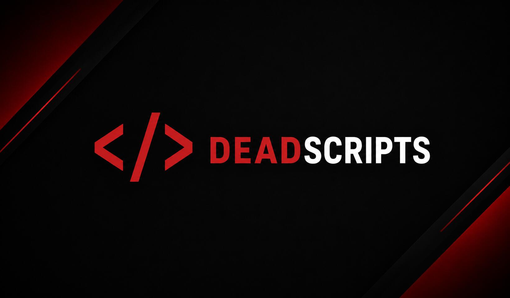 Discovery splash banner for Dead Scripts Discord server