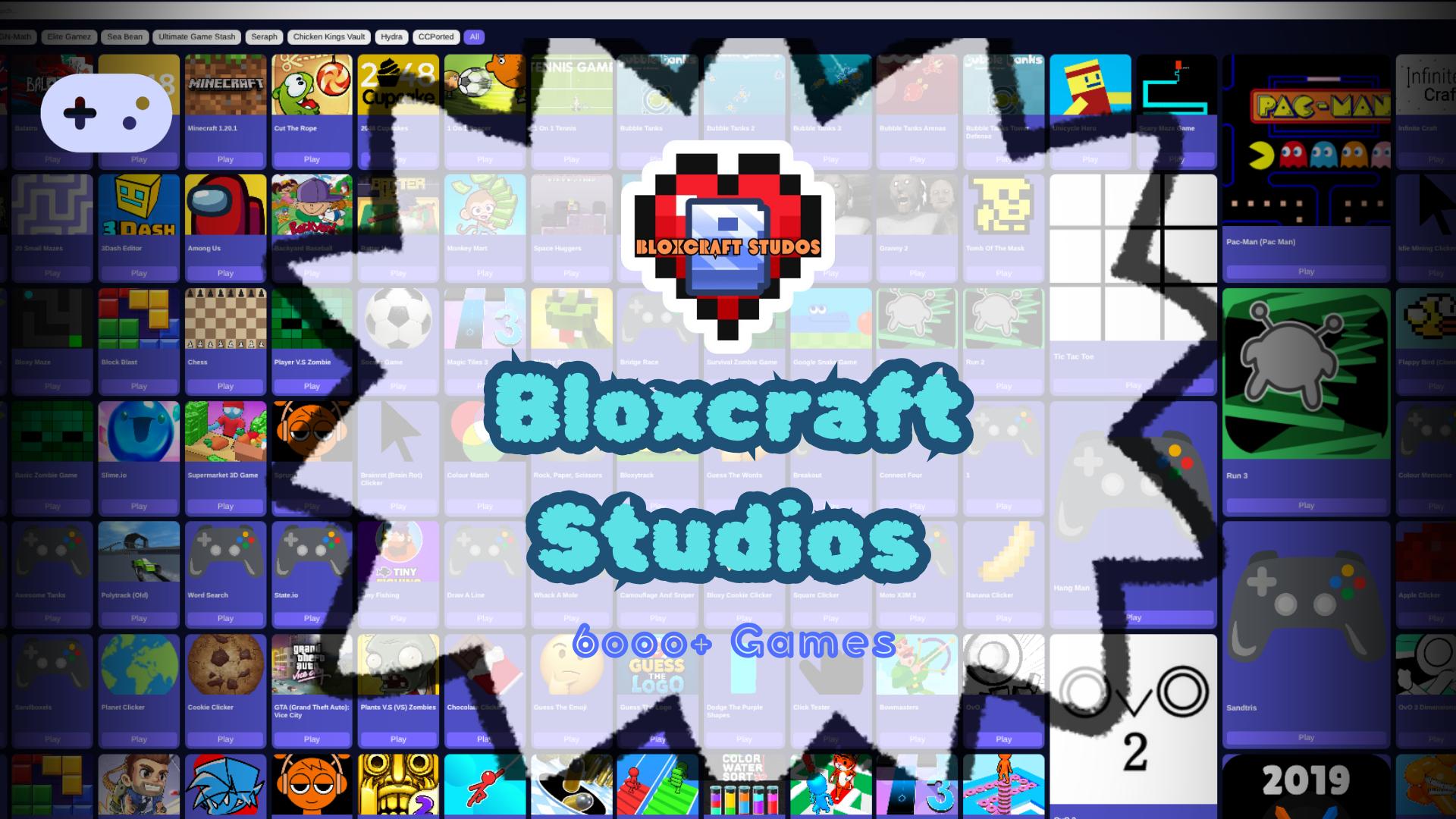 Discovery splash banner for Bloxcraft Studios • Bloxcraft UBG Discord server