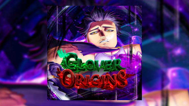 Discovery splash banner for Clover Origins Discord server