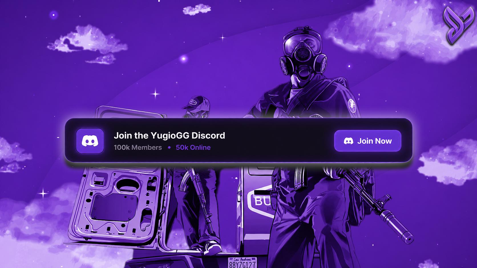 Discovery splash banner for YugioGG Community® #75K Discord server