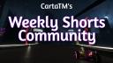 Discovery splash banner for CartaTM’s Weekly Shorts Community Discord server