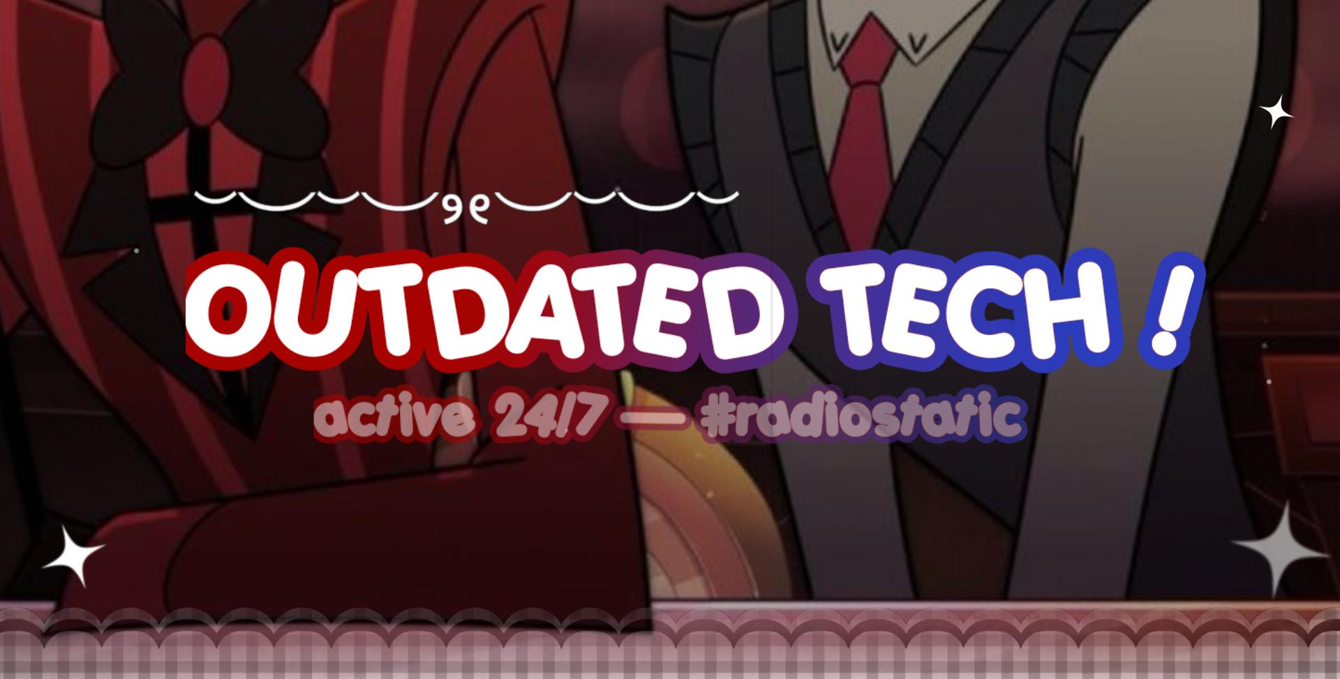 Discovery splash banner for 📺🦌 outdated tech ⸝⸝ 42% revamp Discord server