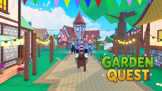 Discovery splash banner for Garden Quest | Roblox Discord server