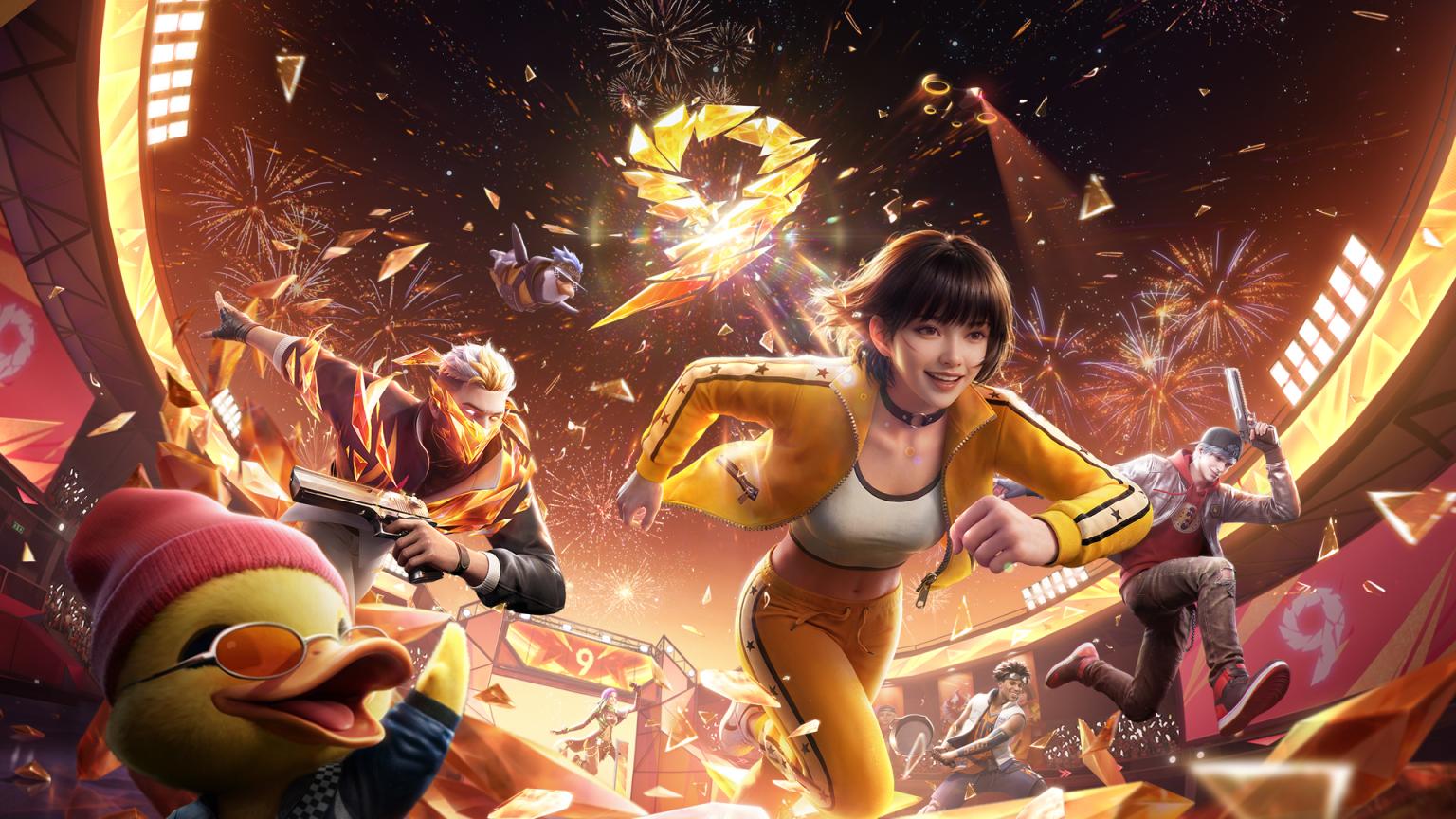 Discovery splash banner for Free Fire - Battle in style Discord server