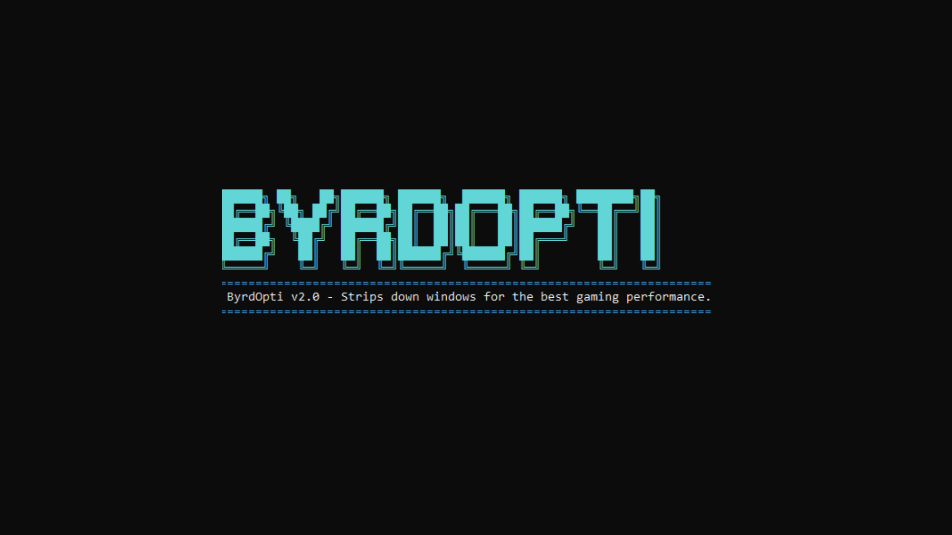 Discovery splash banner for ByrdOpti Discord server