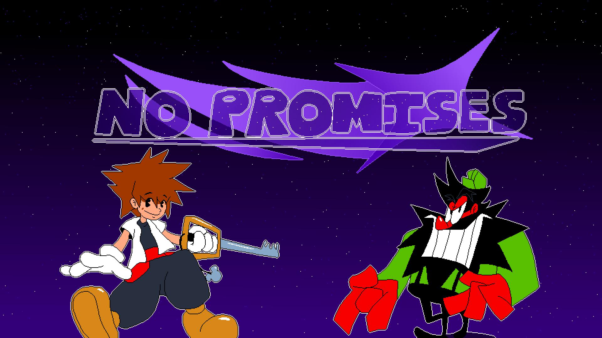 Discovery splash banner for No Promises Discord server