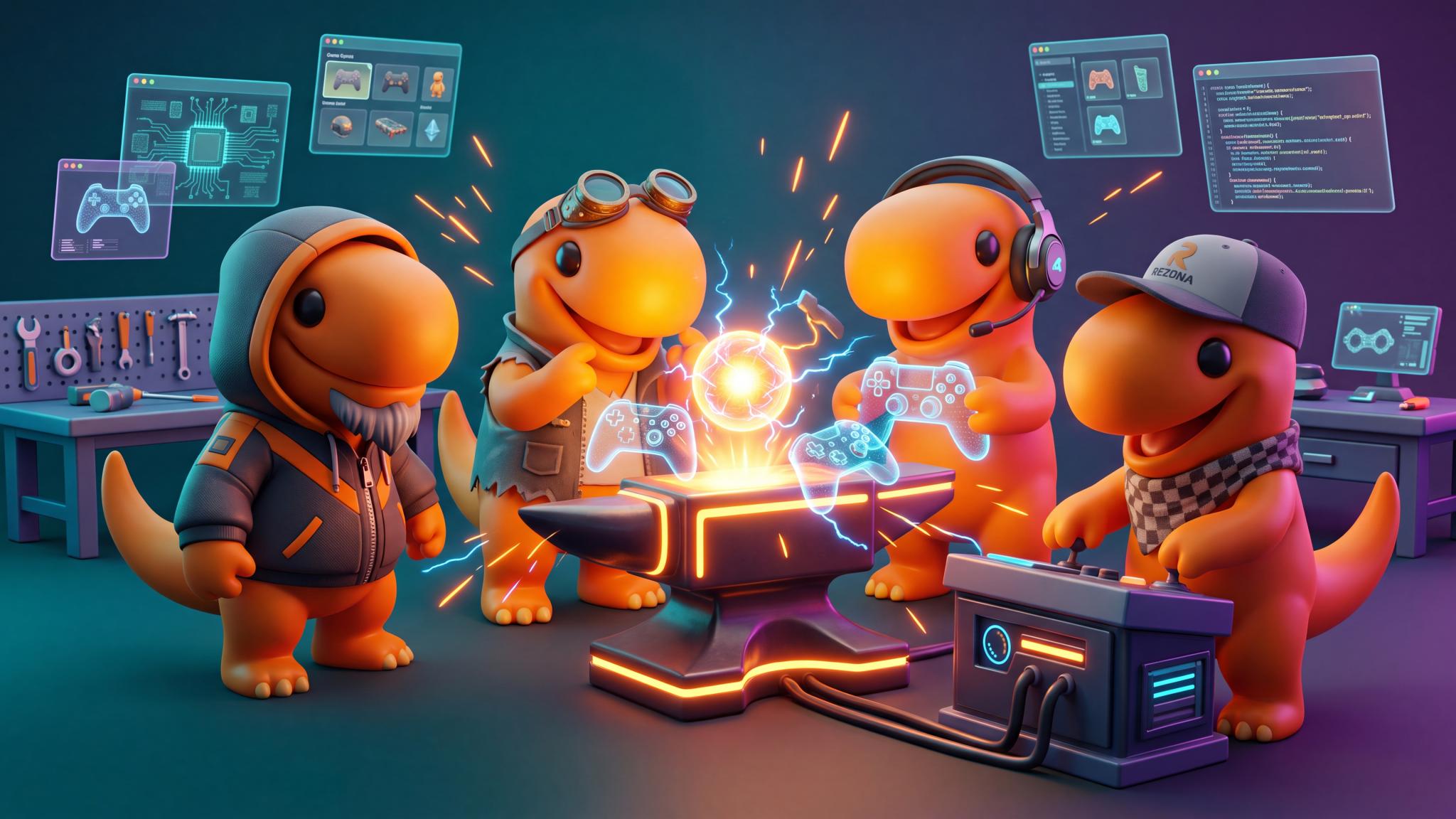 Discovery splash banner for Rezona Discord server
