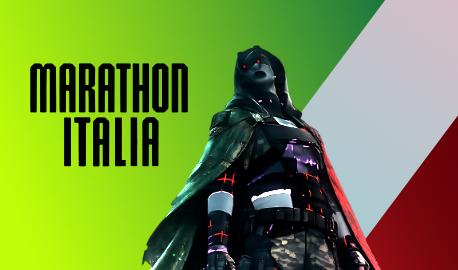 Discovery splash banner for Marathon Italia Discord server