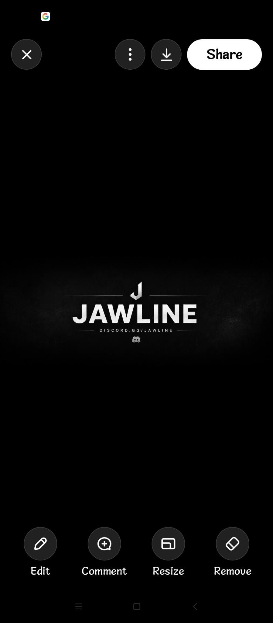 Discovery splash banner for Jawline Discord server
