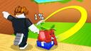 Discovery splash banner for Kick a lucky block Discord server