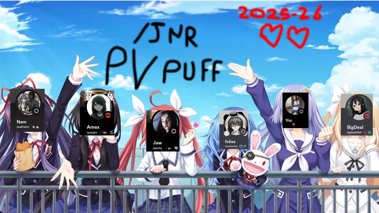 Discovery splash banner for pv puff ^^ Discord server