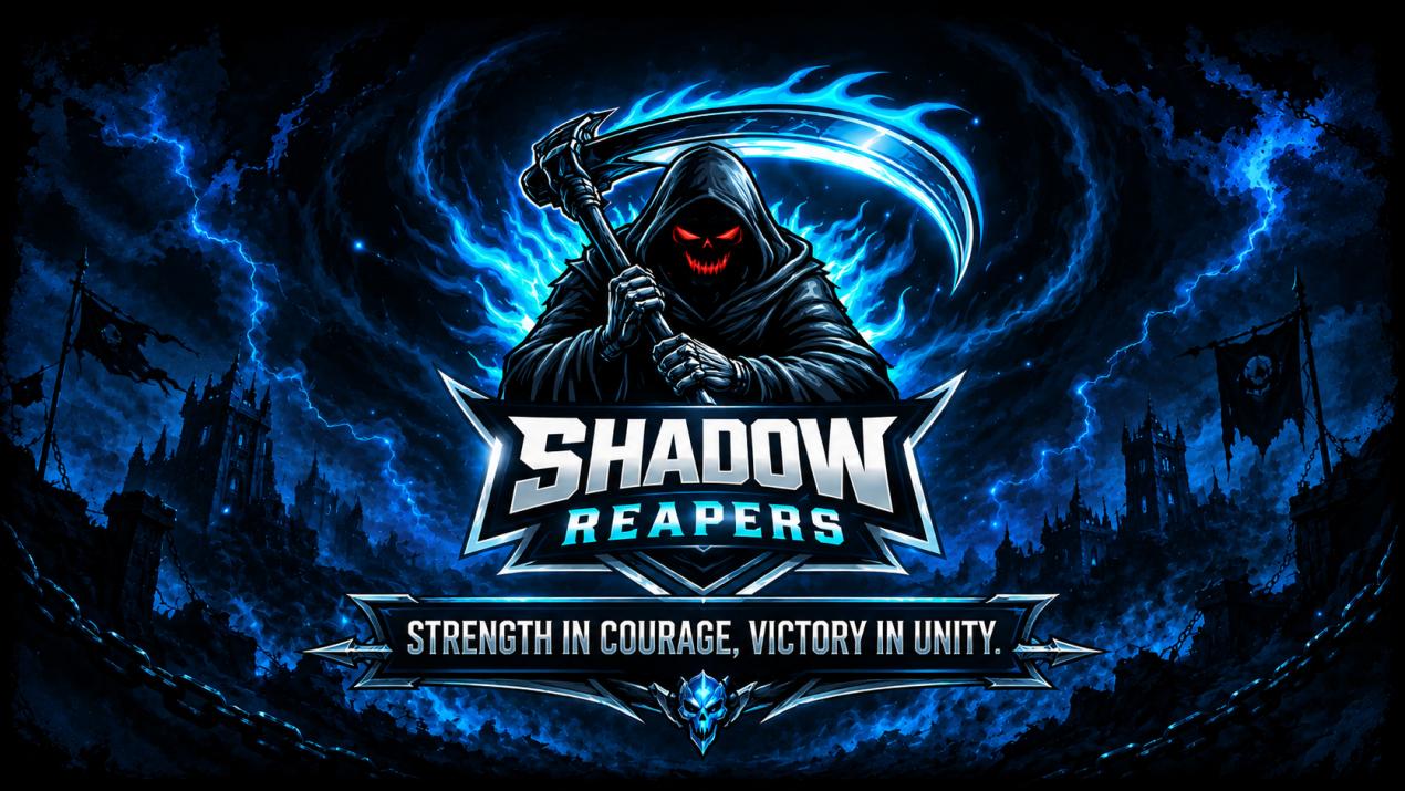 Discovery splash banner for SHADOW REAPERS Discord server